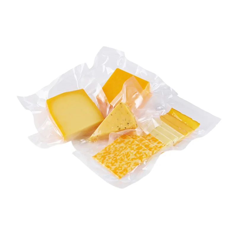 Bolsa retráctil al vacío para envasado de queso