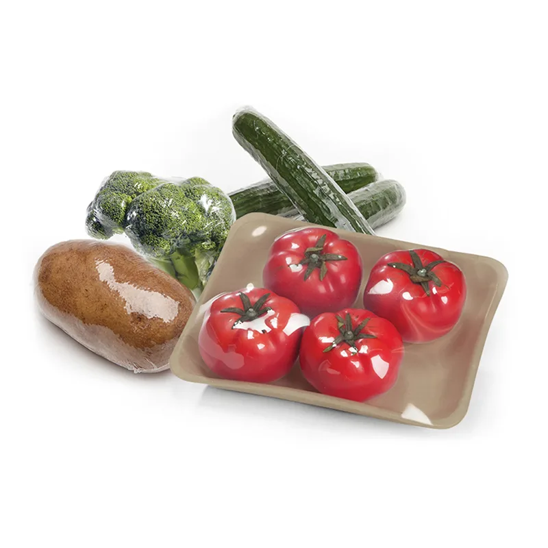 Película retráctil POF para verduras